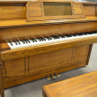 1981 Everett pecan console piano - Upright - Console Pianos